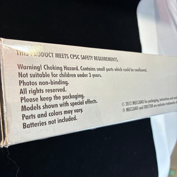 Erector Construction Multimodels Set #6550 -20 Different Models Over 230 Pieces! - Picture 5 of 5